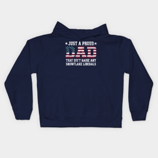 Just a Proud Dad Kids Hoodie